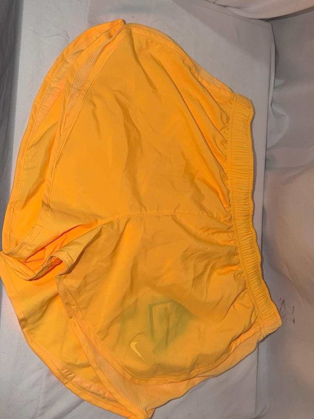 Nike Dri-Fit Running Shorts Size L Yellow